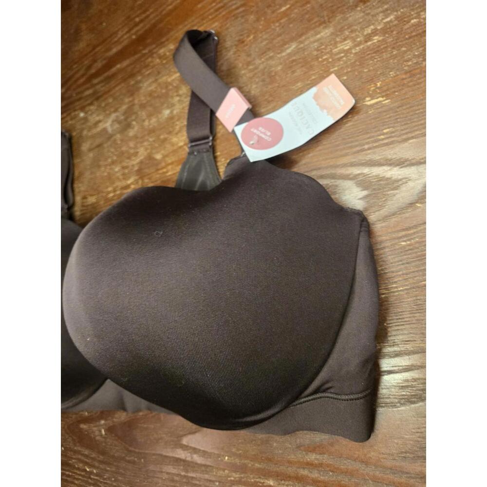 CACIQUE COMFORT BLISS LIGHTLY LINED UW BALCONETTE BRA Brown SZ 44DD NWT $48.95 - Picture 4 of 9